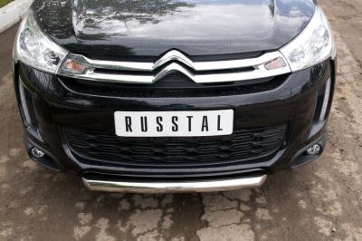 Защита бампера Citroen C4 Aircross 2012 - наст. время.