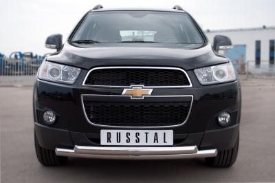 Защита бампера Chevrolet Captiva 2012.