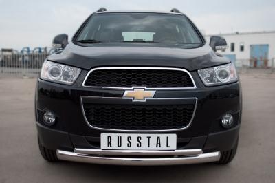 Защита бампера Chevrolet Captiva 2012.