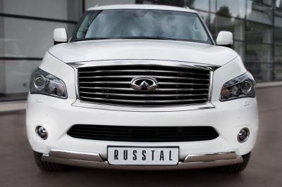 Защита бампера Infiniti QX56 2010.