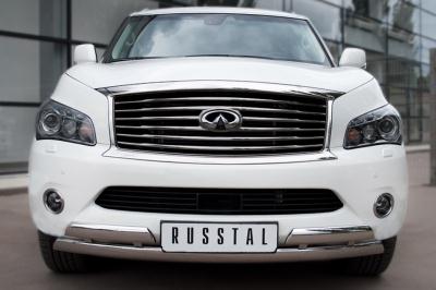 Защита бампера Infiniti QX56 2010.