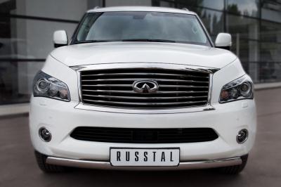 Защита бампера Infiniti QX56 2010.