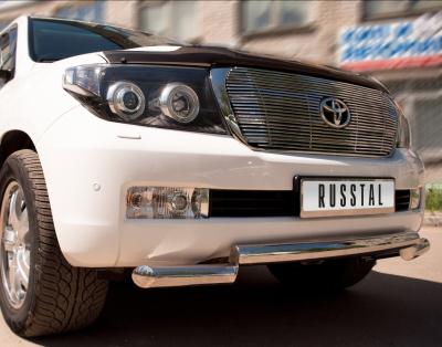 Защита бампера Toyota Land Cruiser (J200) 2007 - 2012.