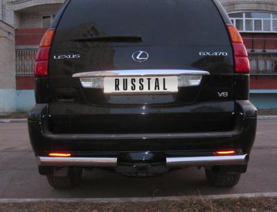 Защита бампера Lexus GX470.