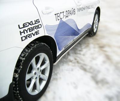 Пороги Lexus RX270 2012 - наст. время.