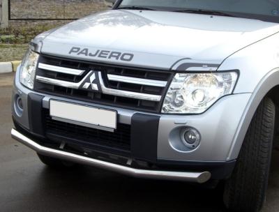 Защита бампера Mitsubishi Pajero IV.