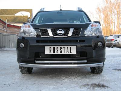 Защита бампера Nissan X-Trail.