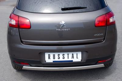 Защита бампера Peugeot 4008 2012 - наст. время.