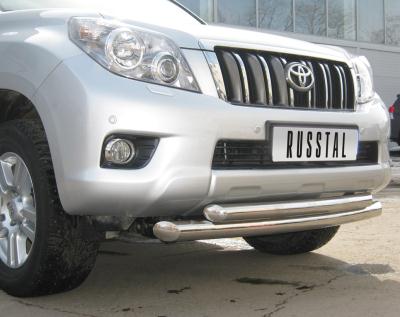 Защита бампера Toyota Land Cruiser Prado (J150).