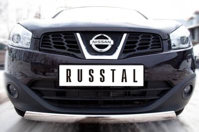 Защита бампера Nissan Qashqai +2 2010 - наст. время.