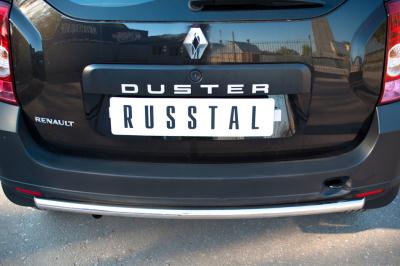 Защита бампера Renault Duster 4x2.