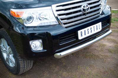 Защита бампера Toyota Land Cruiser (J200) 2012 - наст. время.