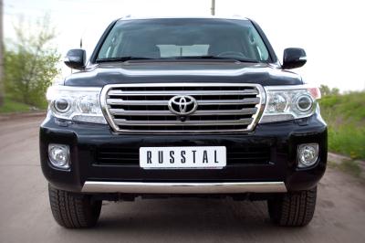 Защита бампера Toyota Land Cruiser (J200) 2012 - наст. время.