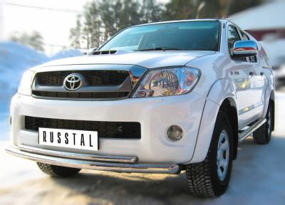 Защита бампера Toyota Hilux.