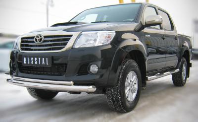 Защита бампера Toyota Hilux.