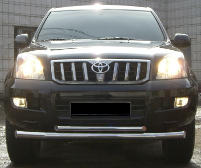 Защита бампера Toyota Land Cruiser Prado (J120).