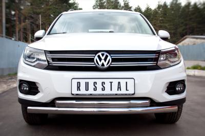 Защита бампера Volkswagen Tiguan Track & Field (Track & Style) 2011 - наст. время.