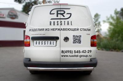 Защита бампера Volkswagen Transporter Kasten 2009 - наст. время.