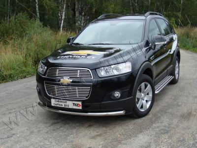 Защита бампера Chevrolet Captiva 2012 - наст. время.