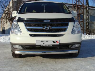 Защита бампера Hyundai H1 Starex 2008.