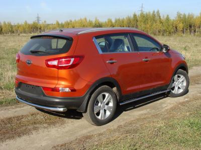 Защита бампера KIA Sportage 2010.