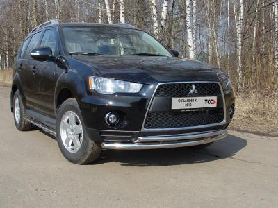 Защита бампера Mitsubishi Outlander XL 2006.