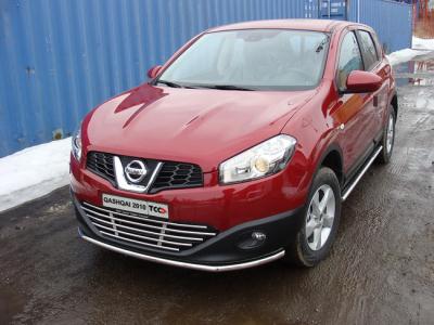 Защита бампера Nissan Qashqai (J10E) 2007.