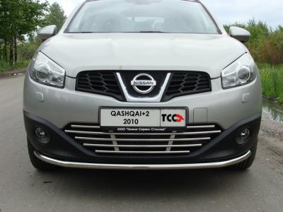 Решётка радиатора Nissan Qashqai +2 (JJ10E) 2008.