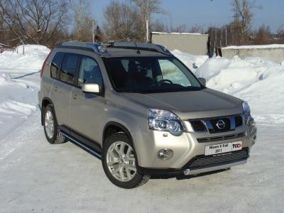 Защита бампера Nissan X-Trail (T31) 2007.