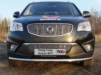 Решётка радиатора SsangYong Actyon new 2010.