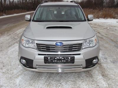 Защита бампера Subaru Forester (SH) 2008.