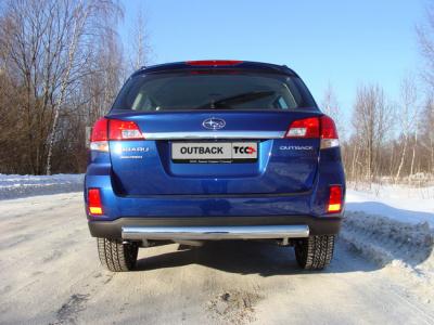 Защита бампера Subaru Outback 2009.