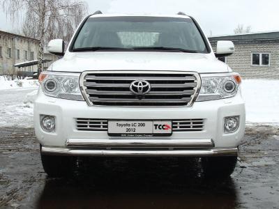 Защита бампера Toyota Land Cruiser (J200) 2007.