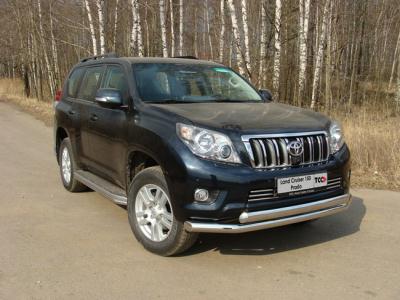 Защита бампера Toyota Land Cruiser Prado (J150) 2009.