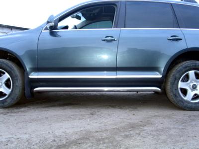 Пороги Volkswagen Touareg (7L6) 2002 - 2010.