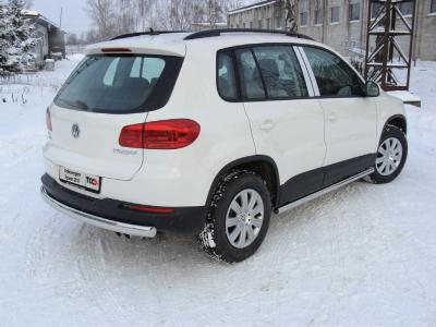 Защита бампера Volkswagen Tiguan 2007.