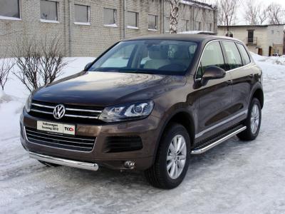 Пороги Volkswagen Touareg (7P5) 2010.