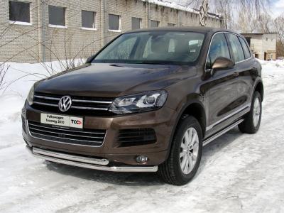 Пороги Volkswagen Touareg (7P5) 2010.