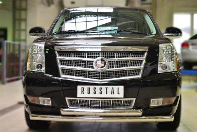 Защита переднего бампера Escalade Сadillac 2007 - наст. время.