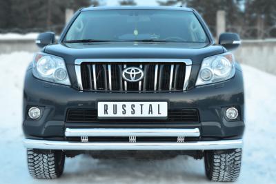 Защита переднего бампера Land Cruiser Prado 150 Toyota 2009 - 2012.