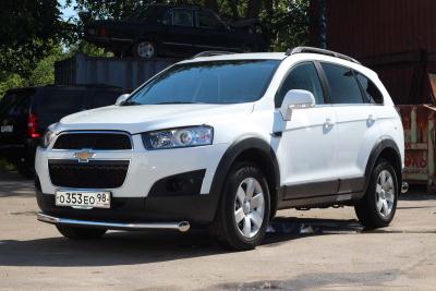 Защита бампера Chevrolet Captiva 2012 - наст. время.