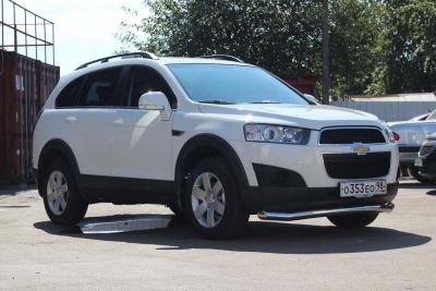 Защита бампера Chevrolet Captiva 2012 - наст. время.