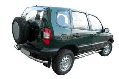 Защита бампера Chevrolet Niva 2009 - наст. время.