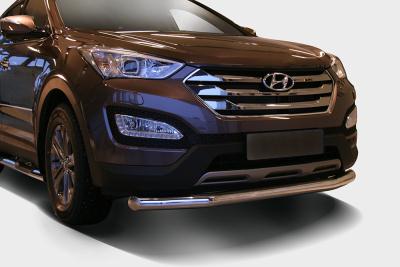 Защита бампера Hyundai Santa Fe 2013.