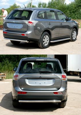 Защита бампера Mitsubishi Outlander XL 2012 - наст. время.