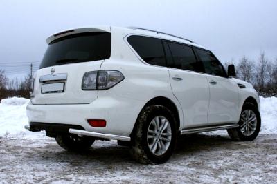 Защита бампера Nissan Patrol 2010 - наст. время.