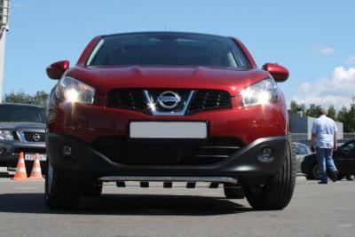 Защита бампера Nissan Qashqai 2010 - наст. время.