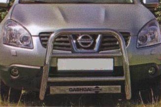 Решётка бампера Nissan Qashqai 2007.