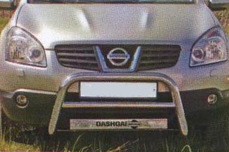 Решётка бампера Nissan Qashqai 2007.