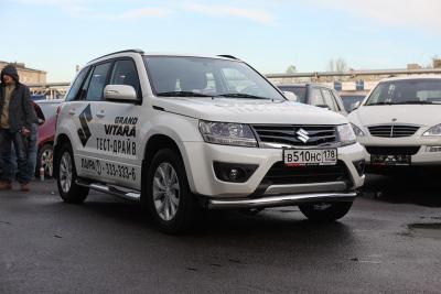 Защита бампера Suzuki Grand Vitara (5-дверный) 2012 - наст. время.